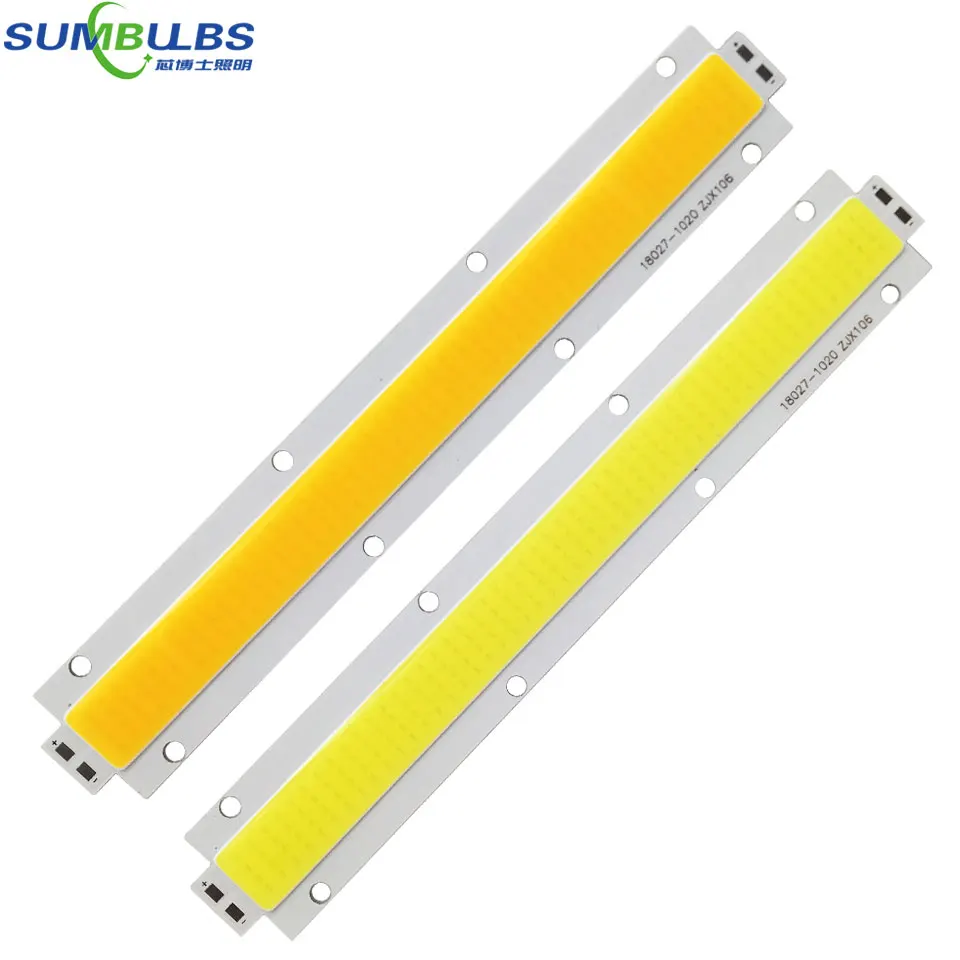 Sumbulbs 180x27 мм высокой мощности 150 Вт Светодиодный свет полосы COB лампы DC 28 33 в