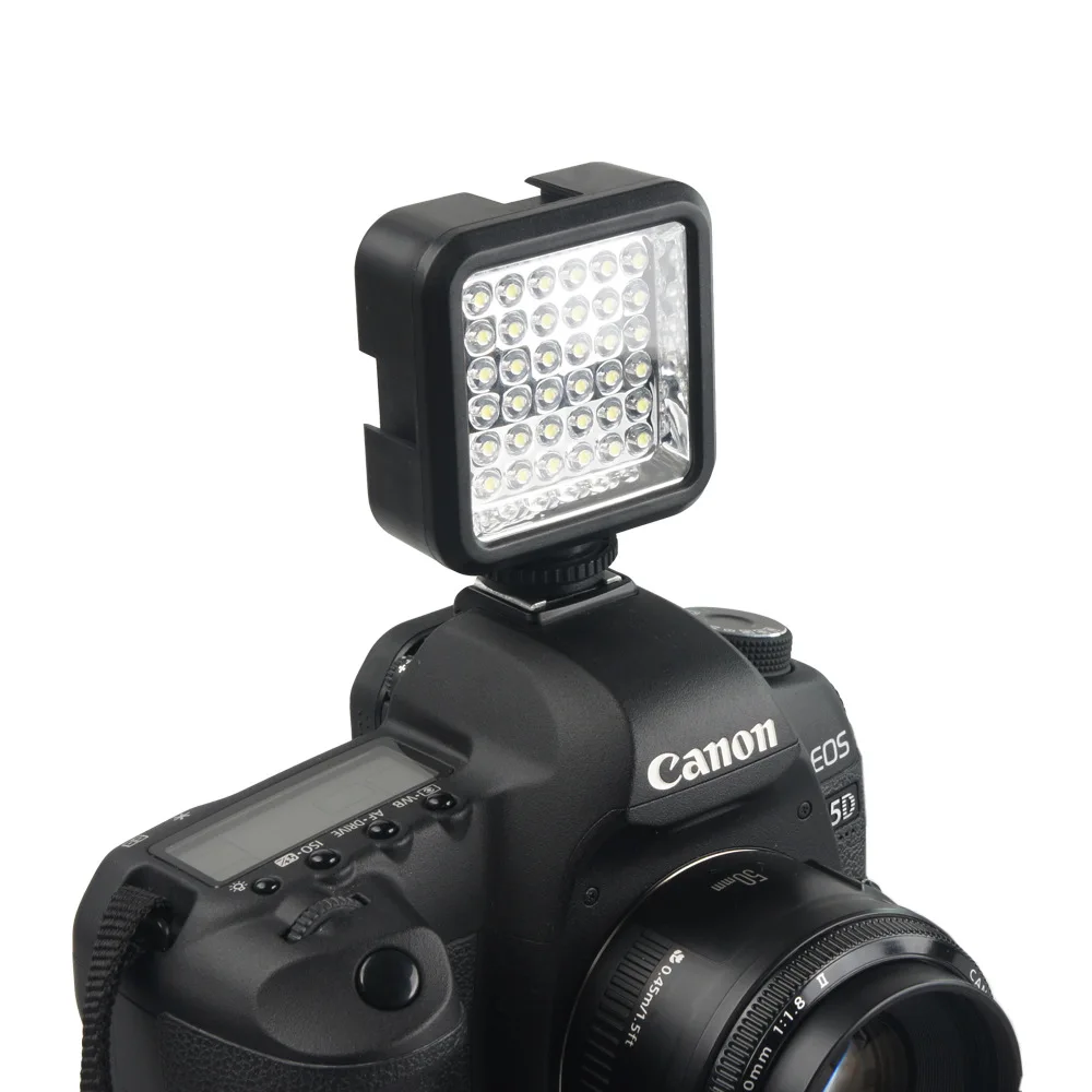 MAMEN W36 5600K мини светодиодный светильник для камеры, светильник для видеостудии, светильник для Nikon sony Canon DSLR DV, светильник для фотосъемки ing