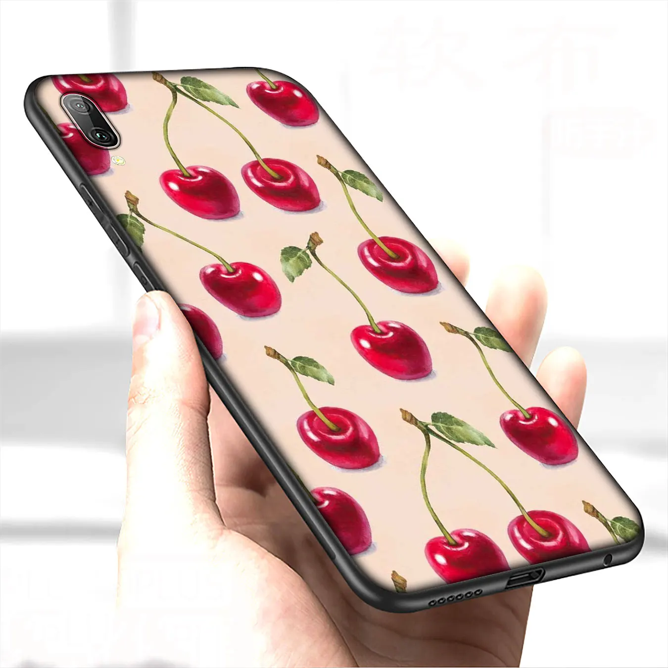 IYICAO Cherry summer fruit Soft Silicone Phone Case for Huawei P30 P20 Pro P10 P9 Lite Mini 2017 2016 Cover P Smart Z 2019 | Мобильные
