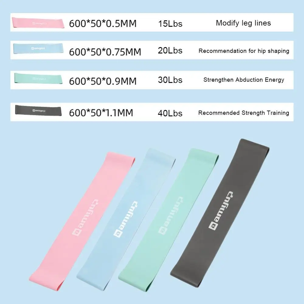 Эластичная резинка на бедрах унисекс Персиковое эластичное кольцо для йоги