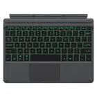Чехол MoKo для Microsoft Surface Go, тонкая беспроводная Bluetooth-клавиатура с трекпадом, 7-цветная светодиодный ная подсветка, для Surface Go 10 дюймов