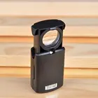 35x22 мм 10X Мини карманный черный светодиодные Складные глаз ювелирные изделия оборудование для ремонта часов и ювелирных изделий с тянуть Тип Ювелирная Лупа со светодиодной светильник ювелирные изделия оборудование для ремонта часов и ювелирных изделий с