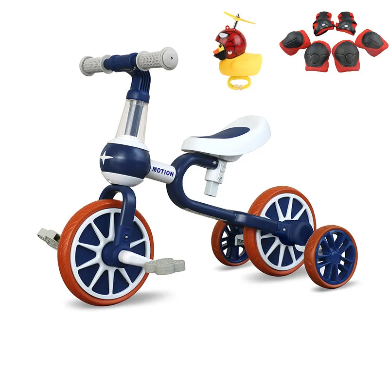 

1- 5 Years Baby Walker Scooter Bike Kids Balance Bike Ultralight Kids Riding Bicycle Auxiliary Wheel No-Pedal Learn To Ride