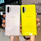 Роскошный квадратный чехол для телефона Samsung Galaxy S21 Ultra S20 FE S9 S10 S20 Plus Note 20 Ultra 10 + Мягкий силиконовый чехол карамельных цветов