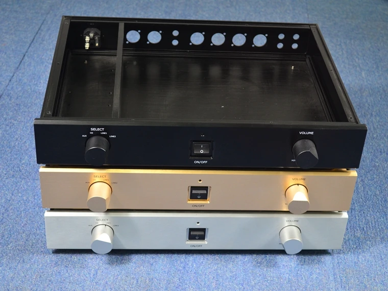 

PASS1.7 Preamp Chassis Full Aluminum Power Amplifier Case DIY HIFI Shell HIFI Power Amplifier Case