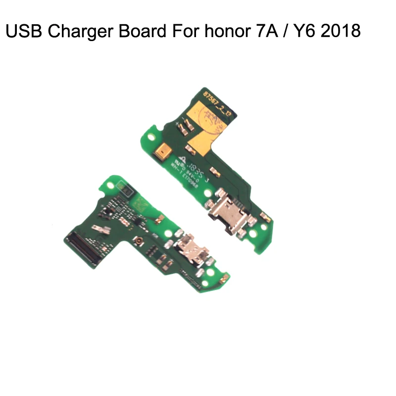 Плата зарядного устройства USB для Huawei Honor 7A запасные части плата Y6 2018|Платы