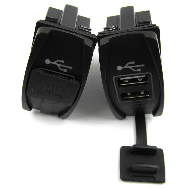 Автомобильное зарядное устройство USB адаптер питания для прикуривателя 12 24 в 3 1 А
