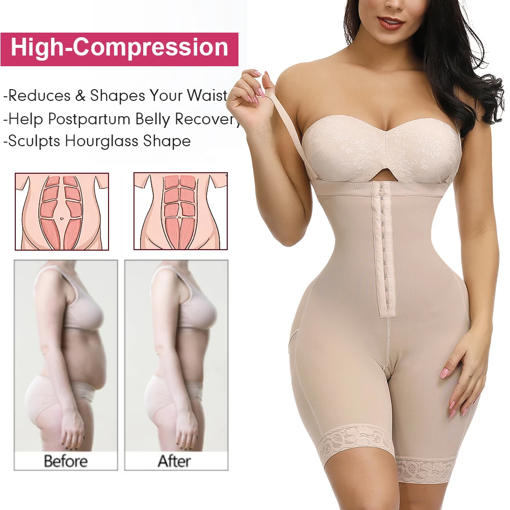 Прикладом Body Shaper колумбийский восстановительное корсет утягивающий