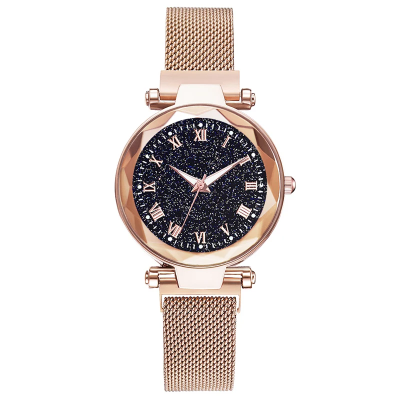 

2019 Ladies Wrist Watch Starry Sky Magnetic Women Watch Luminous Luxury Waterproof Female Watch For relogio feminino Reloj Mujer