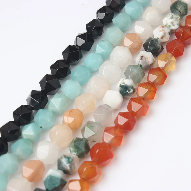 Женский браслет LanLi модный рассыпной бисер 6/8/10/12 мм | Украшения и аксессуары