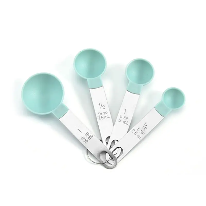 

8 шт Пластик Нержавеющая сталь мерные стаканы ложки Кухня выпечки набор для Кофе