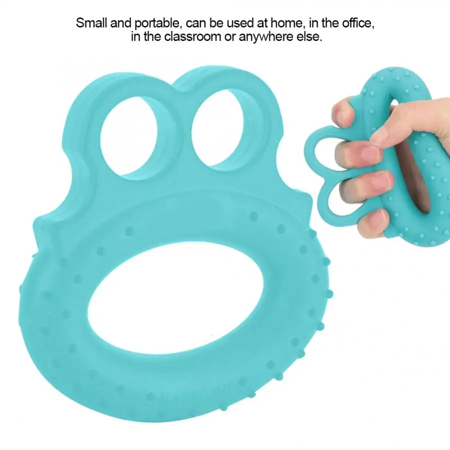 Силиконовое кольцо для массажа терапии рук силы пальцев упражнений снятия