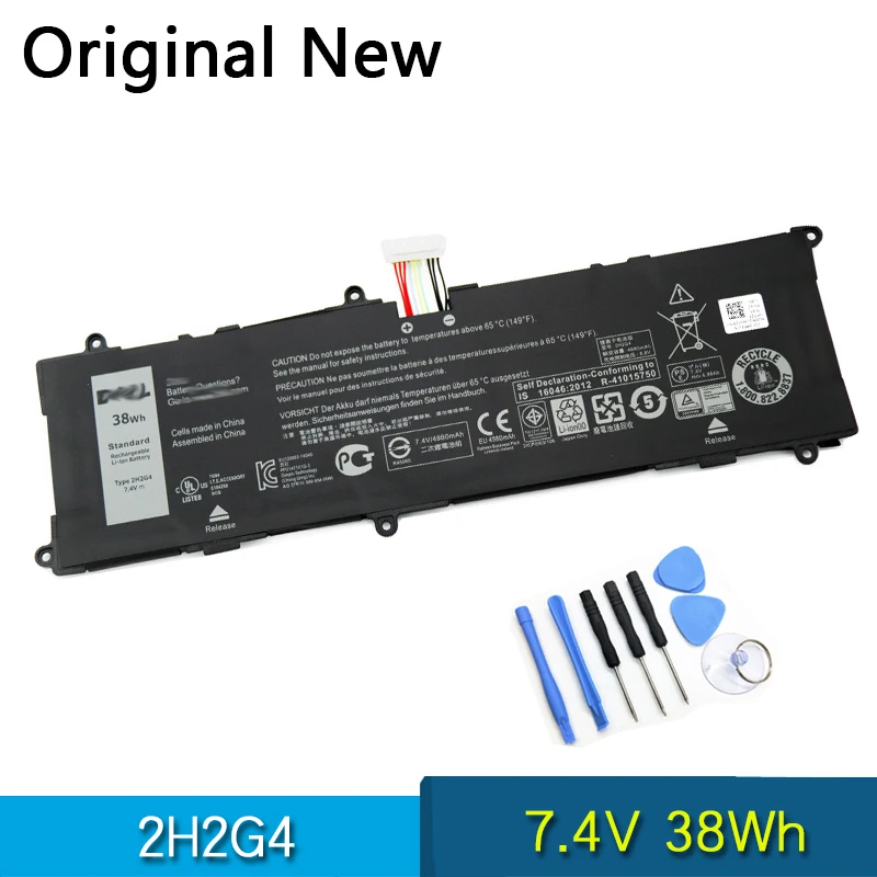 

NEW Original 2H2G4 Laptop Battery For Dell Venue 11 Pro 7140 7.4V 38Wh Batteries