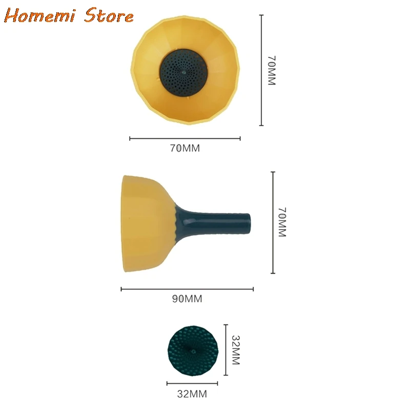 

Household Filter Multi-function Funnel Set Oil Hopper Filter Oil Can Sub-packaging Plastic Separating Funnel Kitchen Tools