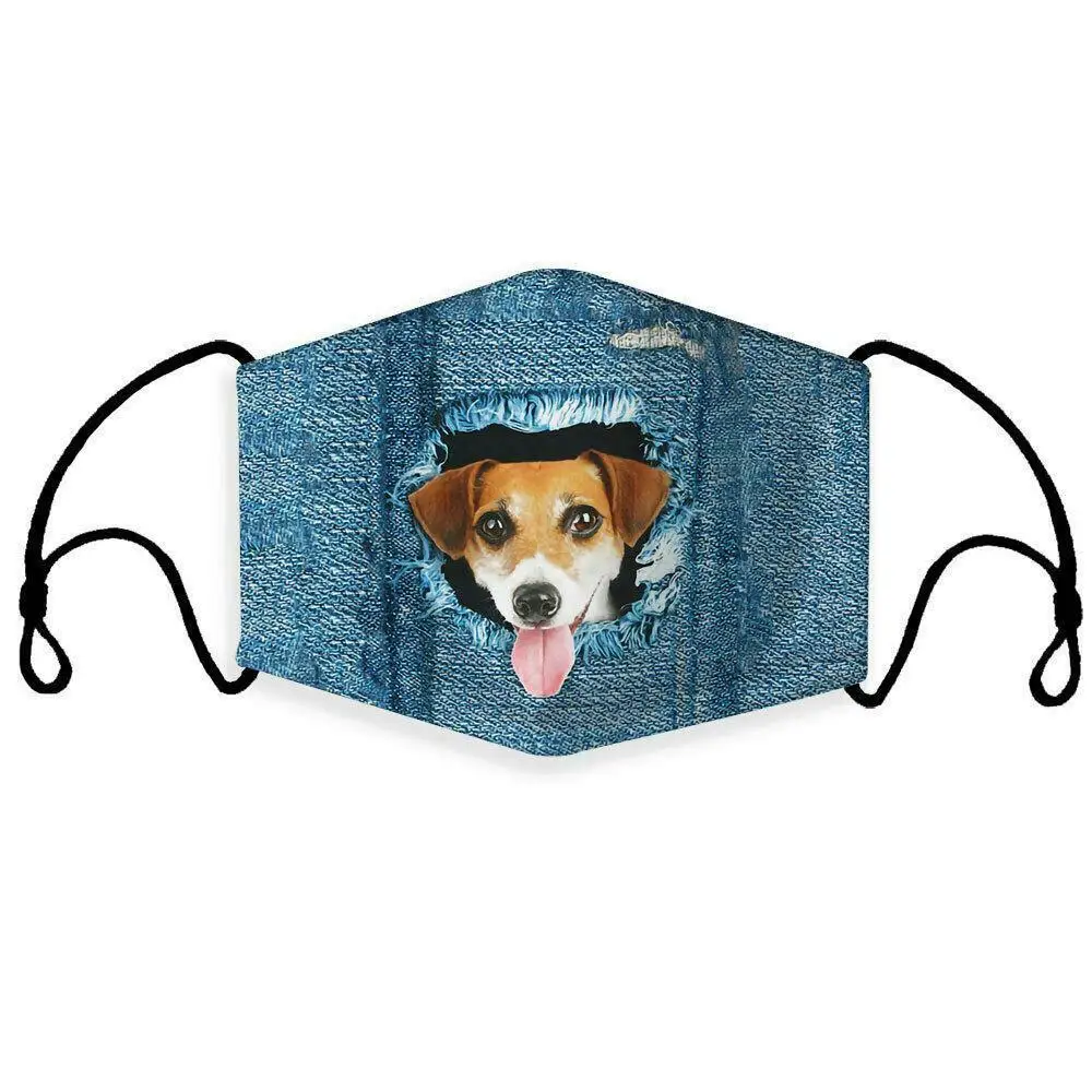 

Funny Washable Facemask Half Face Mouth Mask HipHop Cospaly Party Filter Mask