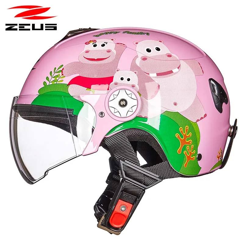 Детский мотоциклетный шлем loveliness с пандой для мальчиков и девочек|helmet for|zeus helmetzeus