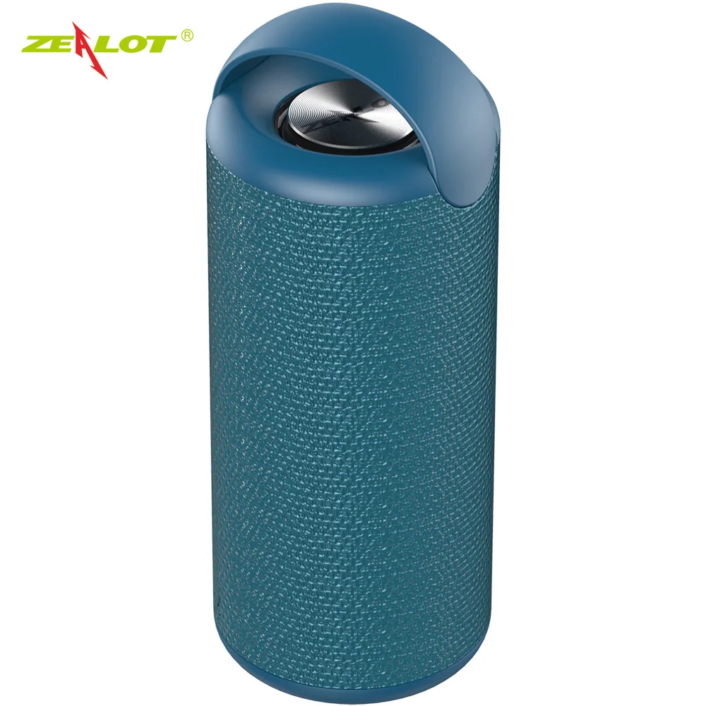 Bluetooth динамик ZEALOT S36 портативный сабвуфер беспроводной поддержка TF карты USB флеш