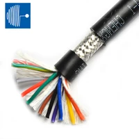 triumphcable 5m ul2464 26awg 2345681012core pvc jacket multi core shielded cable anti interference control signal wire