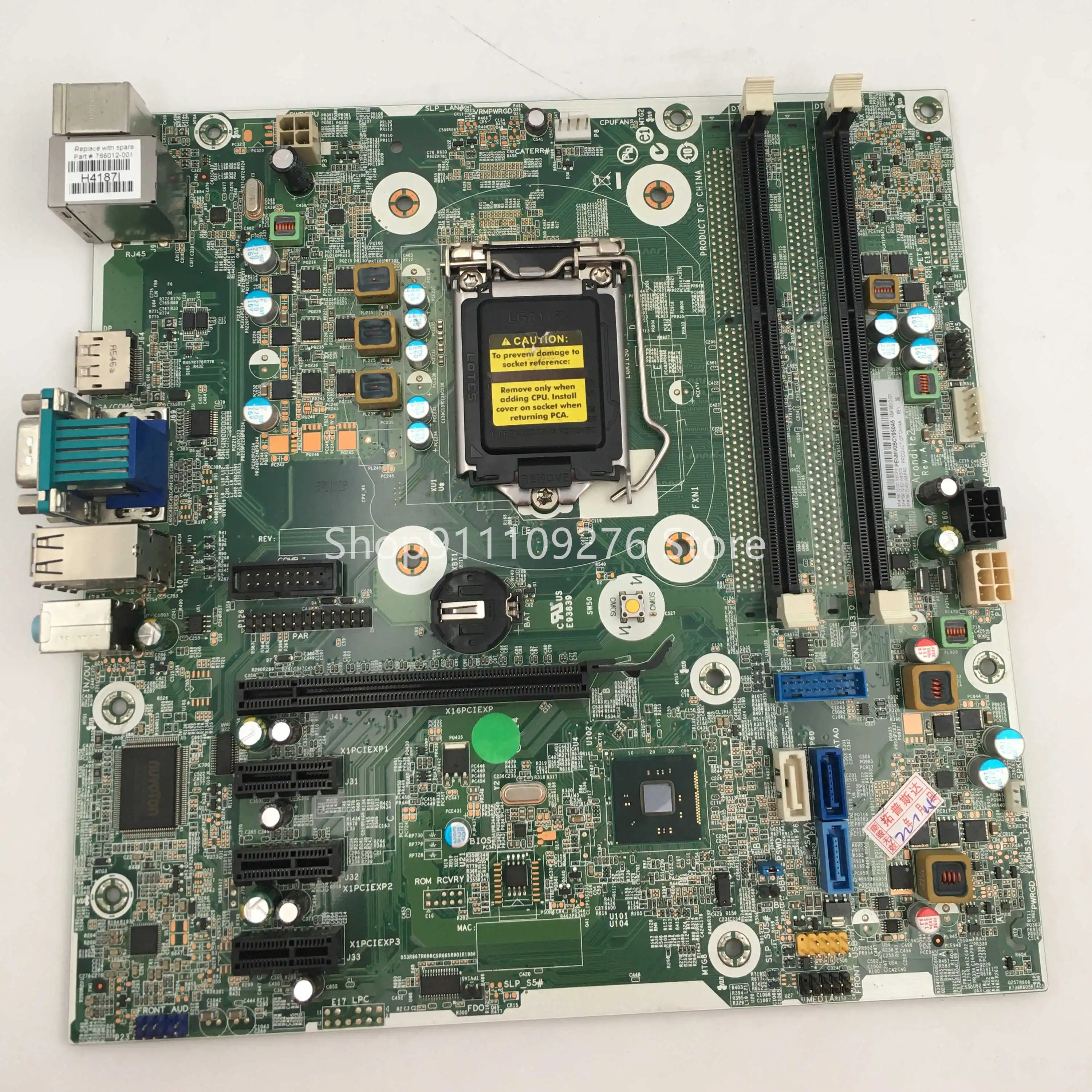 

Original Motherboard for HP ProDesk 400 G2 SFF H81 motherboard 786172-001 786012-001 LGA1150 DP