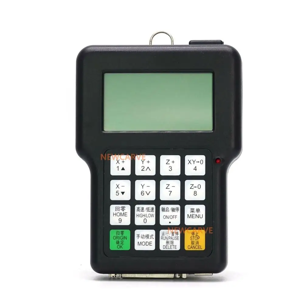RZNC 0501 DSP Контроллер 3 Оси Система для ЧПУ Фрезерного Станка DSP0501 HKNC 0501HDDC Ручка Дистанционного Управления Английская Версия Руководства NEWCARVE активировано.
