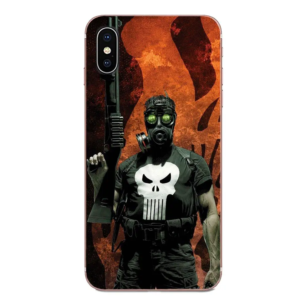 ТПУ для Huawei Honor 4C 5A 5C 5X 6 6A 6X 7 7A 7C 7X 8 8C 8S 9 10 10i 20 20i Lite Pro Punisher и Росомаха | Мобильные
