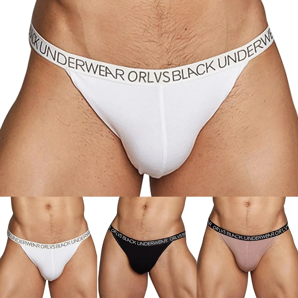 

2021 Fashion Mens Sexy Jock Strap Breathable Modal Underwear Backless Jockstrap Male Briefs Underpants Thong