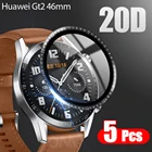 Защитная пленка с закругленными краями 20D для спортивных смарт-часов Huawei Watch GT2 GT 2 46 мм (не стекло)