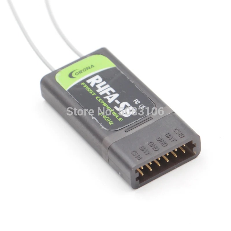 100% Аутентичный CORONA R4FA SB 4 канальный 2 GHZ FUTABA FASST совместимый с S. BUS приемник для