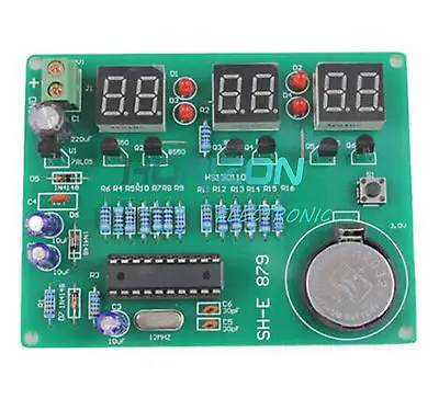 Цифровой светодиодный модуль для электронных часов AT89C2051 6 9 12 В детали