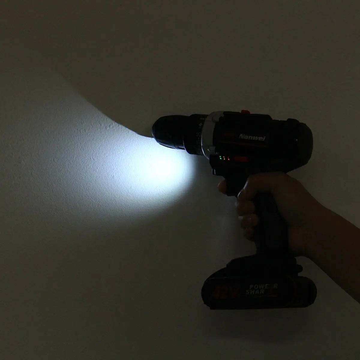 

42VF Household Electric Drill Double Speed Cordless Drill Wrench Powerful Driver Power Tools Rechargeable Lithium Battery