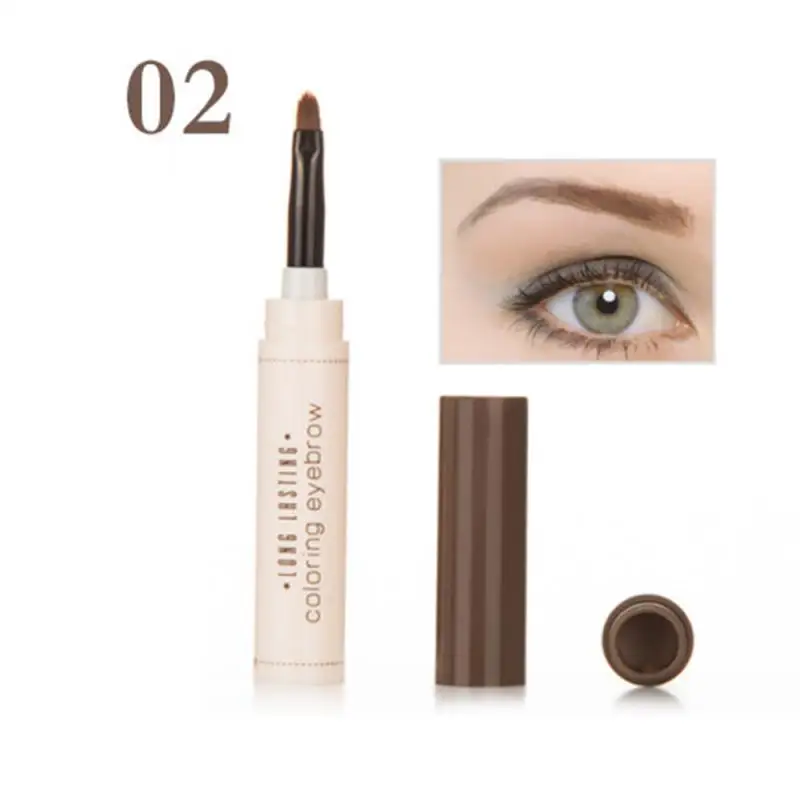 Eyebrow Tint Makeup Waterproof Pomade Gel Enhancer Cosmetic Eye Brow Cream with Brush Professional TSLM1 | Красота и здоровье