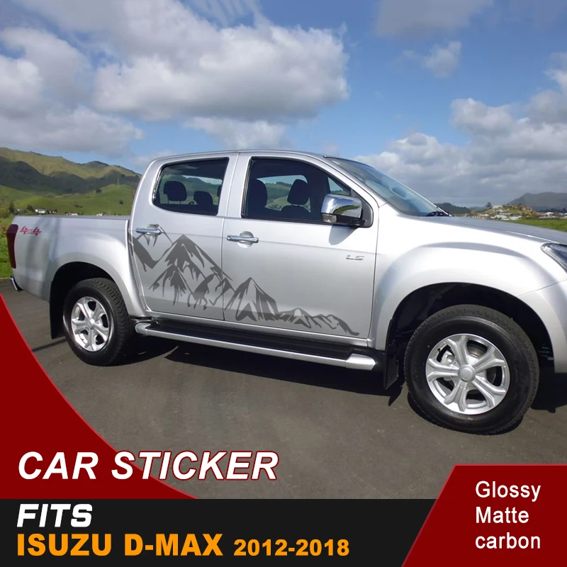 Автомобильные аксессуары наклейки для горных гонок боковые тела графические