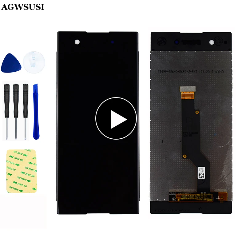 Для SONY Xperia XA1 XA 1 G3116 G3121 G3123 G3125 G3112 полный сенсорный экран дигитайзер Сенсорное
