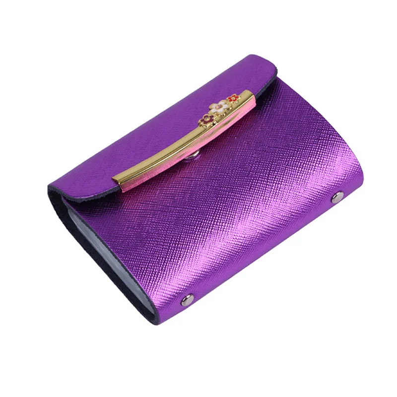 Горячая 100% натуральная коровья кожа сумка для карт 2018 модный сливовый