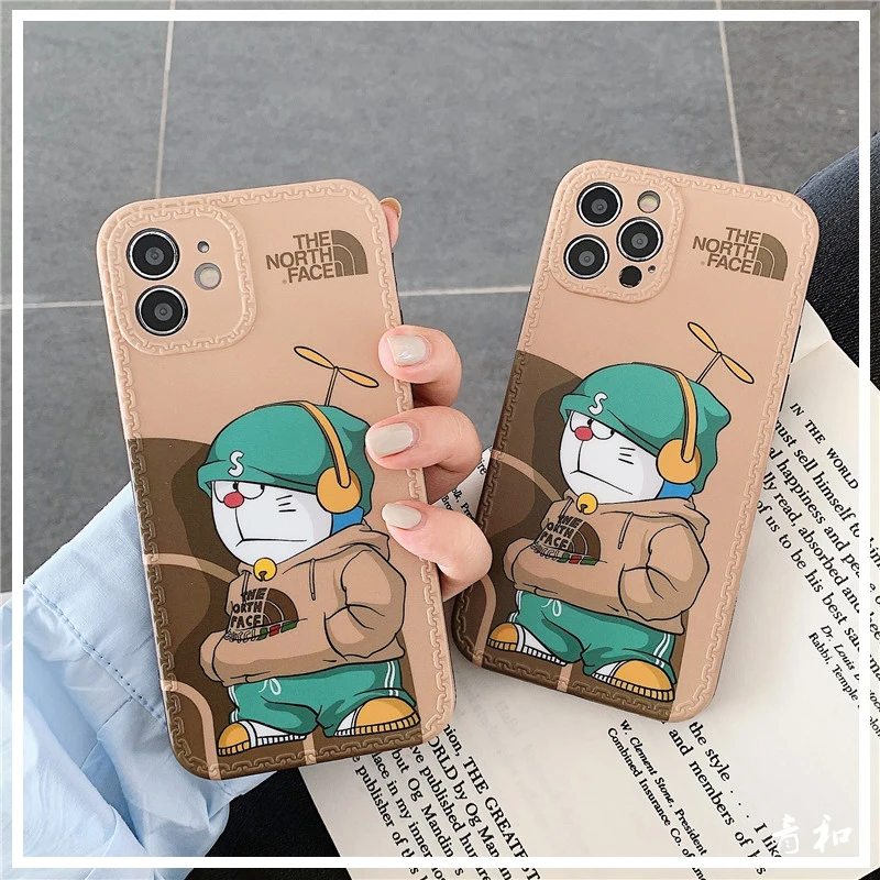 

Doraemon Cute Cartoon Funny Phone Case for iPhone 12mini/12promax/11pro/11/8P/X/XS/XR/se/xsmax /7/8/se/Couple phone cover