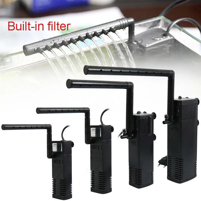 Погружной аквариумный фильтр внутренний для аквариума спрей воды биологический