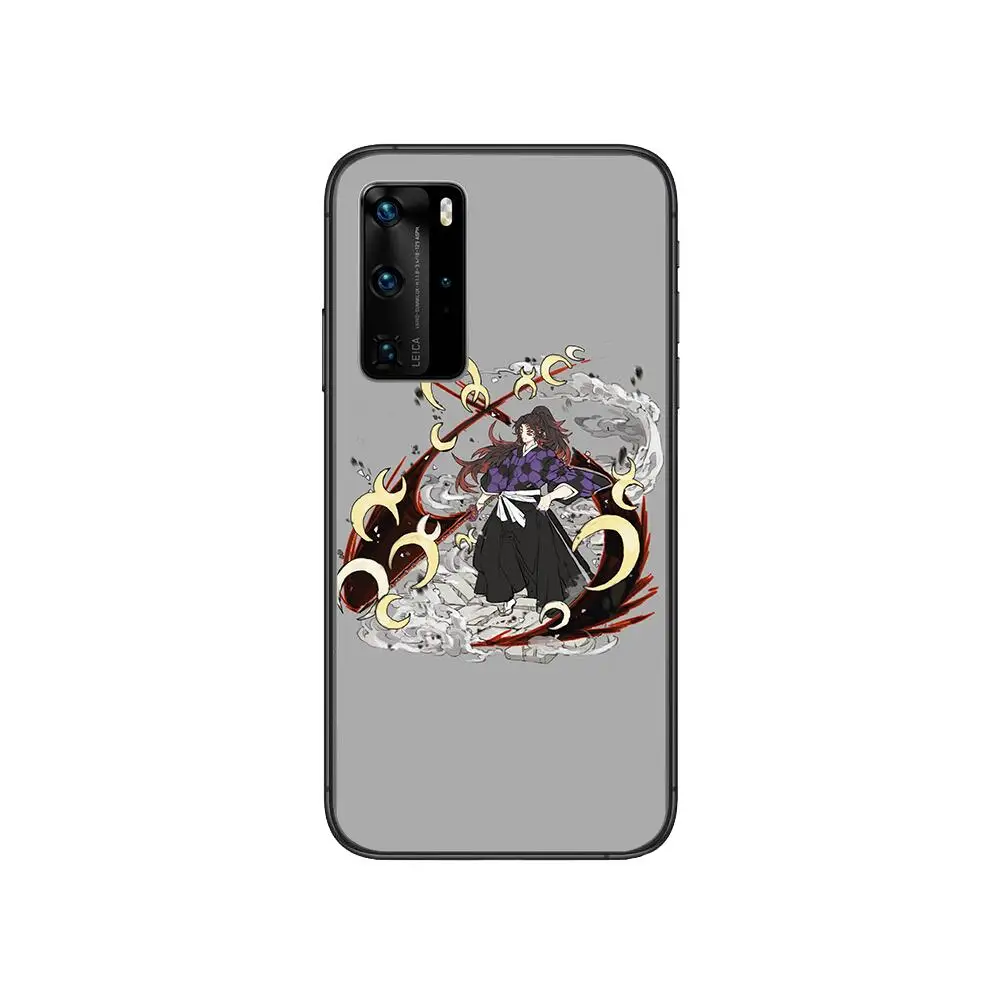

Case D-Demon Slayer Clear Phone Case For Huawei Honor 20 10 9 8A 7 5T X Pro Lite 5G Black Etui Coque Hoesjes Comic Fash