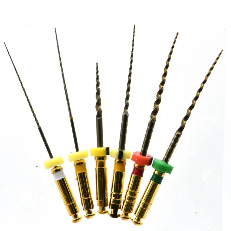 Золотые эндофайлы eflydent для корневых каналов