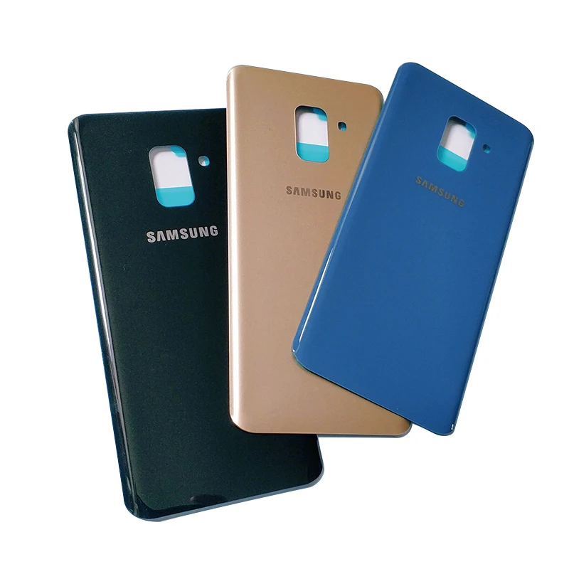 Задняя крышка батарейного отсека для SAMSUNG Galaxy A8 plus + 2018 задняя корпуса A8Plus A530 A730