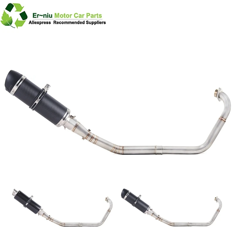 YZF R15 MT125 полная система выхлопа для Yamaha YZFR15 R125 MT-15 MT 15 125 V3 2008-2019 глушитель мотоцикла