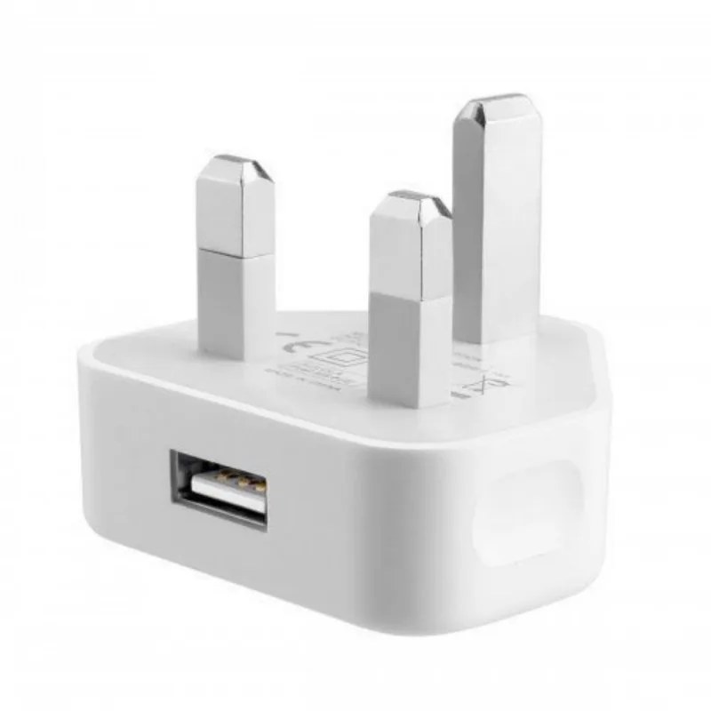 2020 прочное белое Сетевое зарядное устройство с 3 USB портами для телефонов и