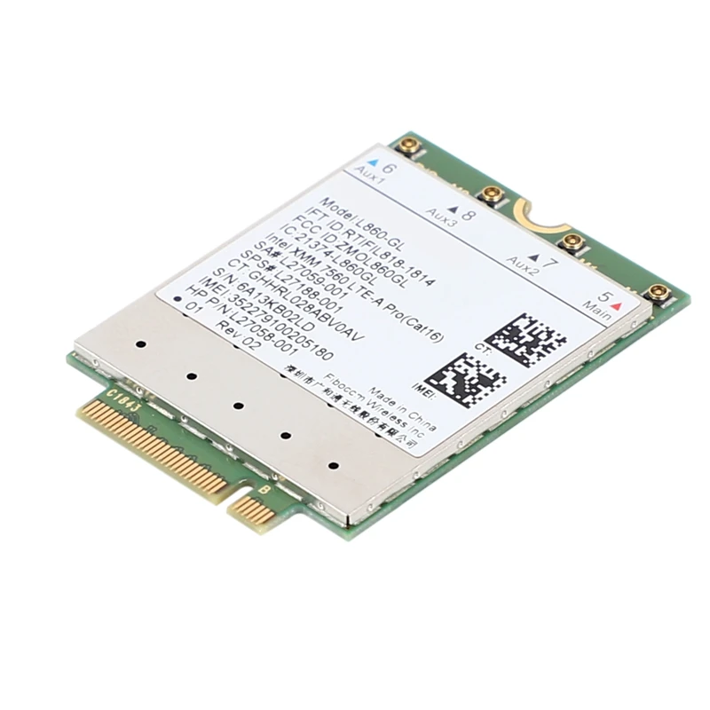 

L860-GL FDD-LTE TDD-LTE Cat16 4G Module 4G Card SPS 4G Card for HP Laptop