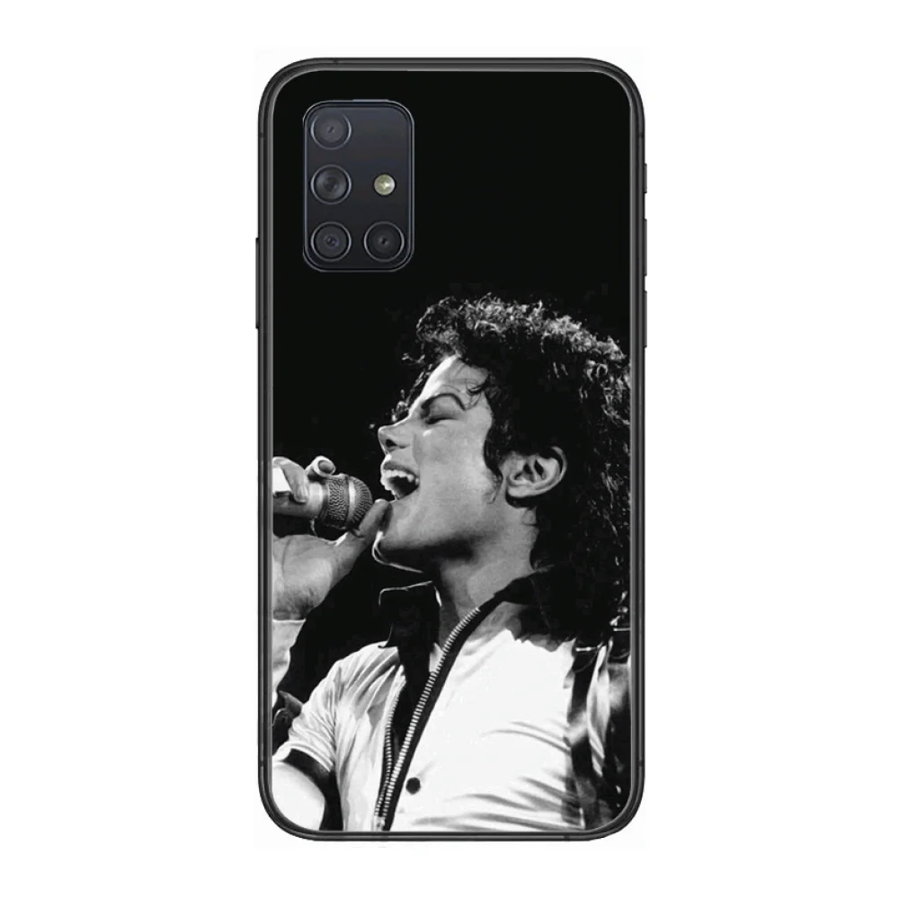 

Cool Mike Jackson Phone Case Hull For Samsung Galaxy A 50 51 20 71 70 40 30 10 E 4G 5G S Black Shell Art Cell Cover