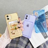 shockproof silicone lens protection phone case for samsung s10e s20 plus s30 s21 ultra a52 a72 a02 a12 a10s s21fe card holder