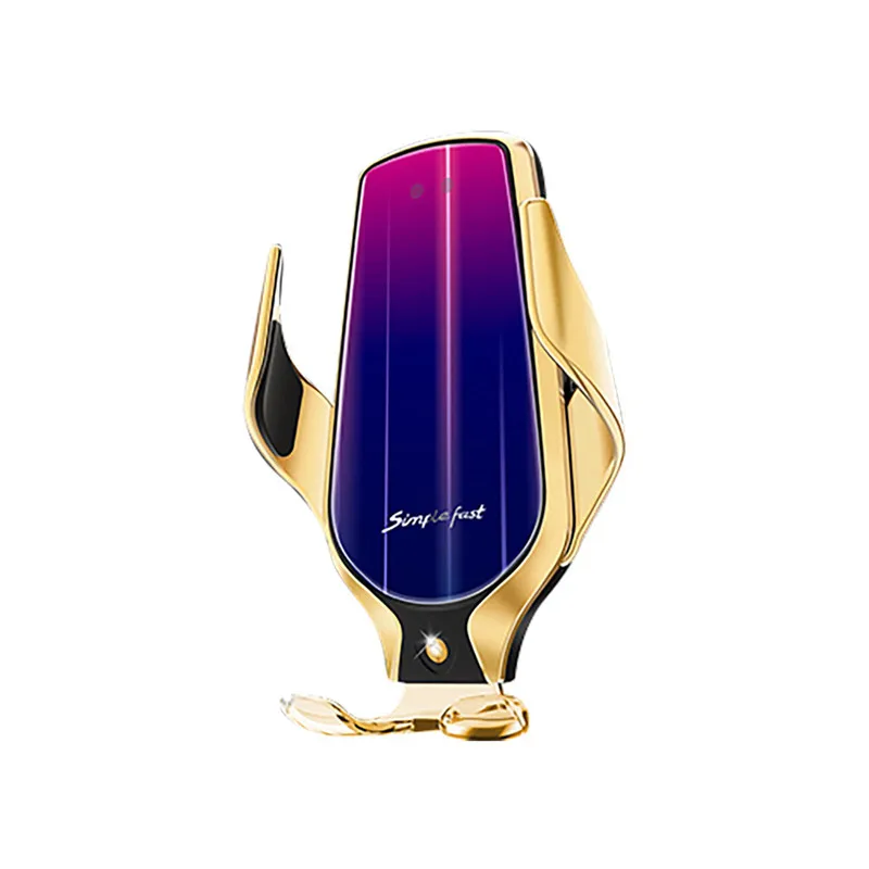 Автомобильный держатель для телефона с автоматическим зажимом быстрая