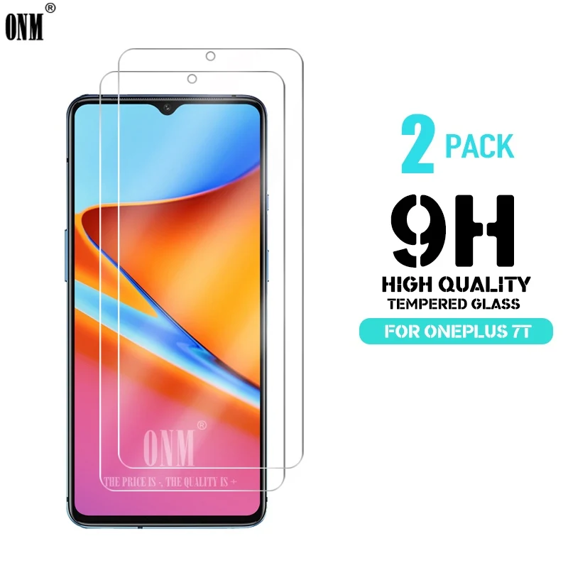 2 шт. 2.5D 9H закаленное стекло для OnePlus 7T 7 6T 6 5T 5 3t 3 Защита экрана для One Plus 7T 7 6T 6 5T 5 3t 3 Защитная пленка