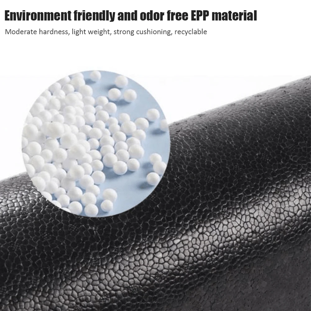 Ролик для йоги пилатеса пенный массажный ролик оборудование упражнений на тело