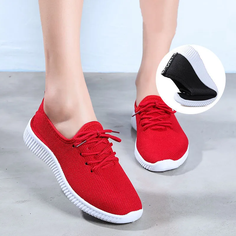 Женская обувь на каждый день 2019 Весна и осень мода Повседневный сетчатый дышащий