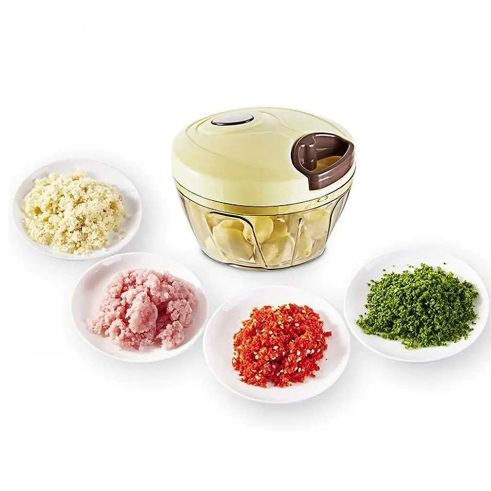 Мини многофункциональный измельчитель овощей для фруктов ручной мяса Чеснока