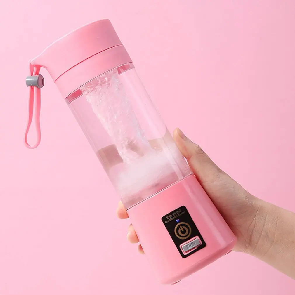 Verkauf 6 Klinge Mixer Elektrische Obst Entsafter Handheld Smoothie Maker Rühren Mixer USB Aufladbare Mini Küchenmaschine Saft Tasse